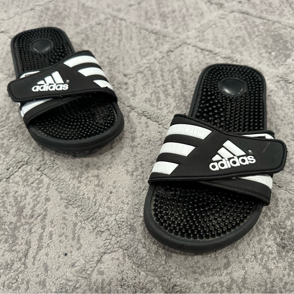Adidas Adissage Slides Black US 5